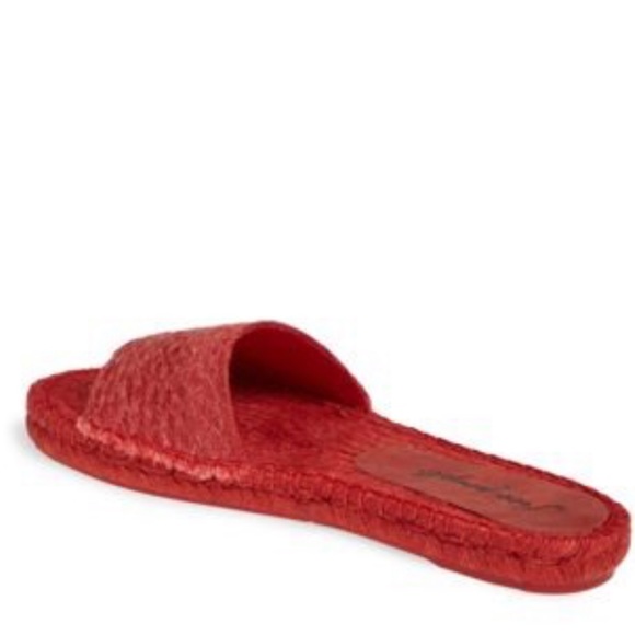 NWOT Free People Beach Fro t Espadrille in Red - Picture 4 of 8